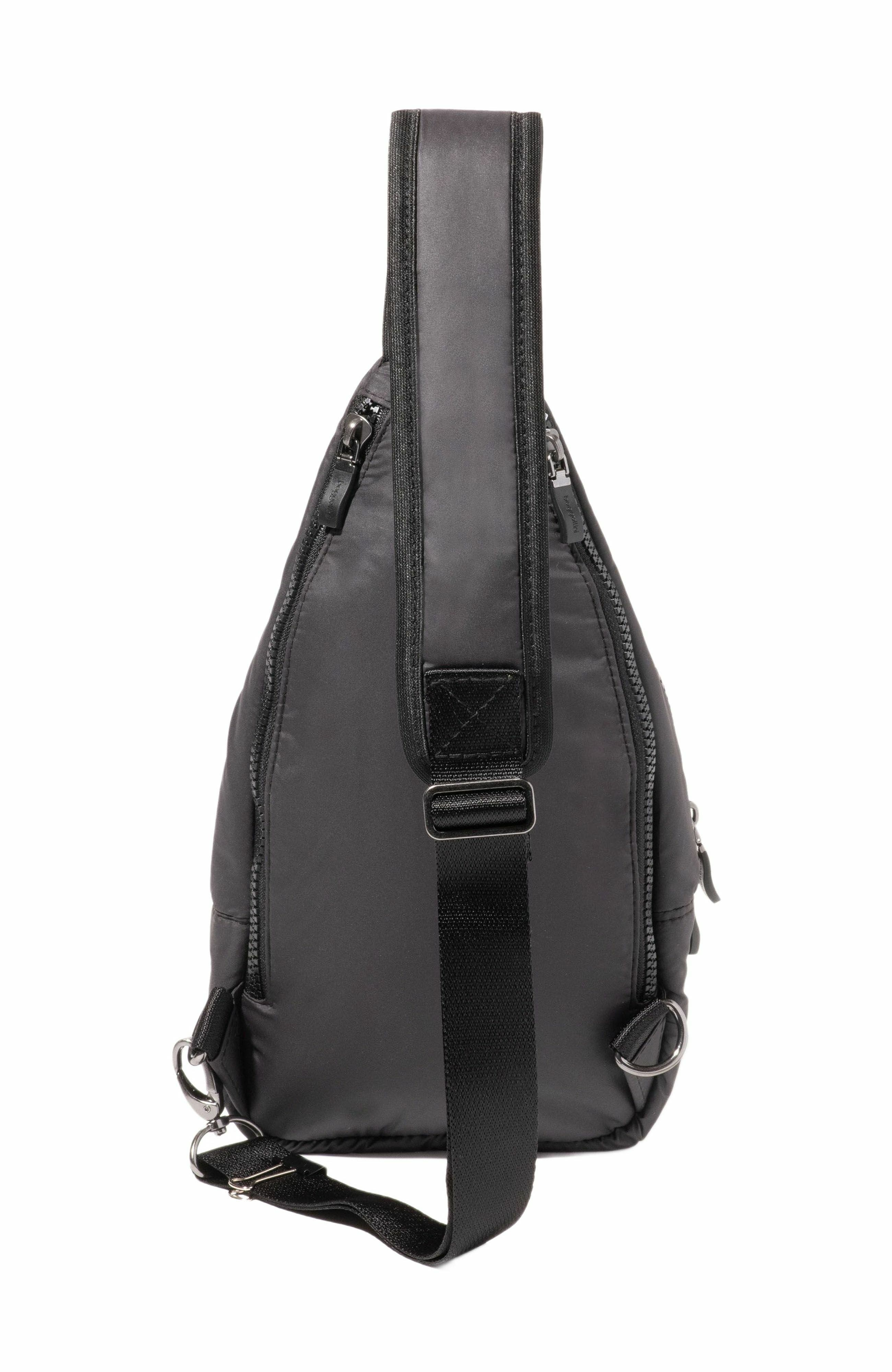 BAGGALLINI Central Park Sling Bag, Alternate, color, Black Puff