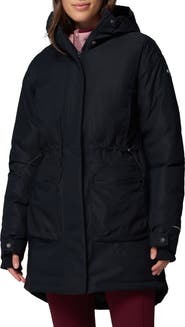 Columbia Harmony Falls 550 Fill Power Down & Feather Fill Parka