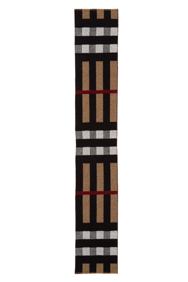 Mega Wool & Cashmere Blanket Scarf, Alternate, color, HOUSE CHECK