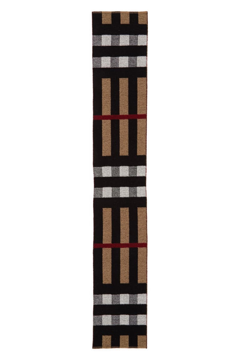 Burberry Mega Wool & Cashmere Blanket Scarf, Alternate, color, 