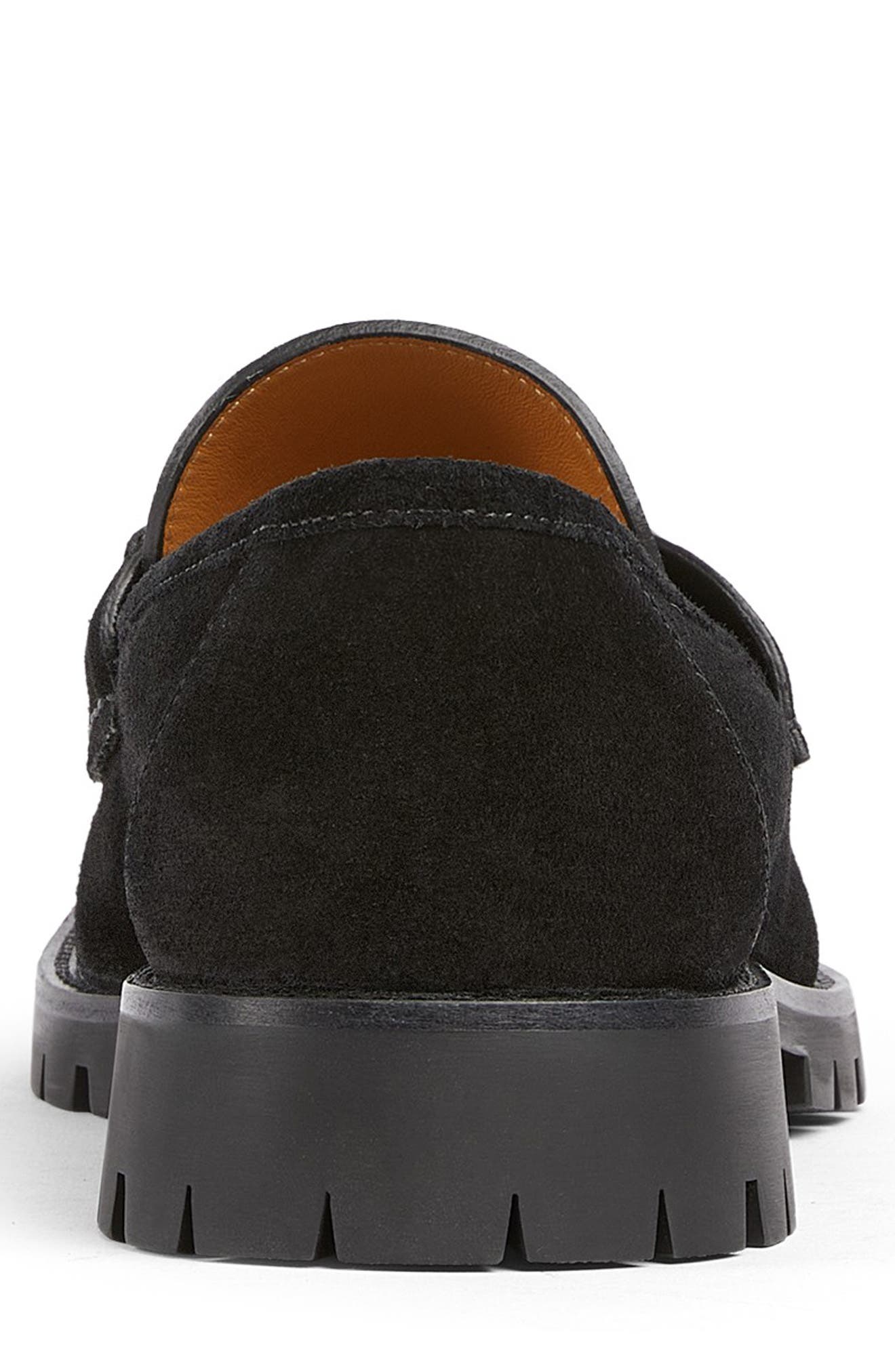 Gucci Sylke Horsebit Loafer, Alternate, color, Black