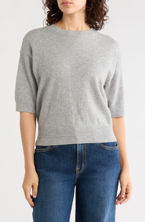 Relaxed Cashmere Sweater T-Shirt