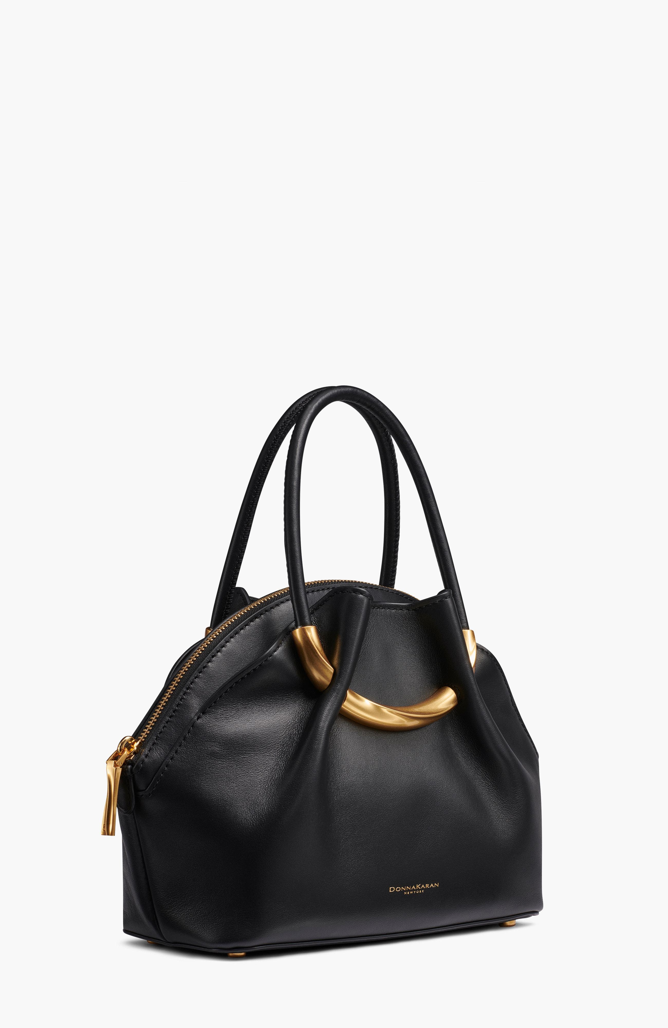 Donna Karan New York Oxford Crossbody, Alternate, color, Blk/Gold