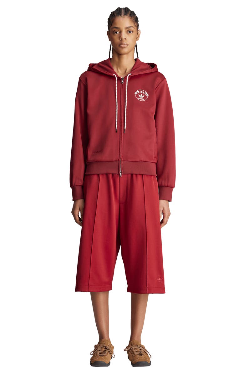 ADIDAS X WALES BONNER Track Hoodie, Alternate, color, Collegiate Burgundy