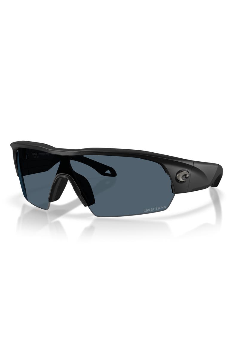 Costa Del Mar Pilothouse Pro 35mm Sunglasses, Alternate, color, Matte Black / Gray