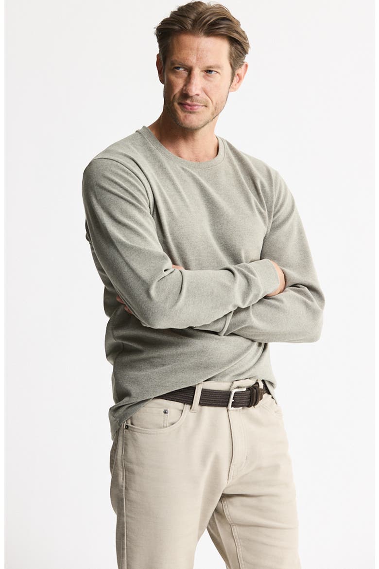 Ultra Soft Crewneck Sweatshirt, Alternate, color, OLIVE HEATHER
