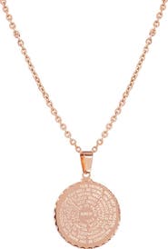 STEELTIME Lord's Prayer Pendant Necklace