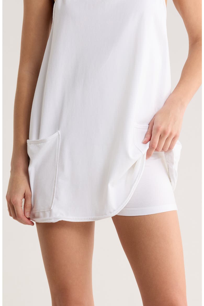 hot shot mini dress nordstrom Hot Shot Logo Pocket Stretch Cotton Minidress