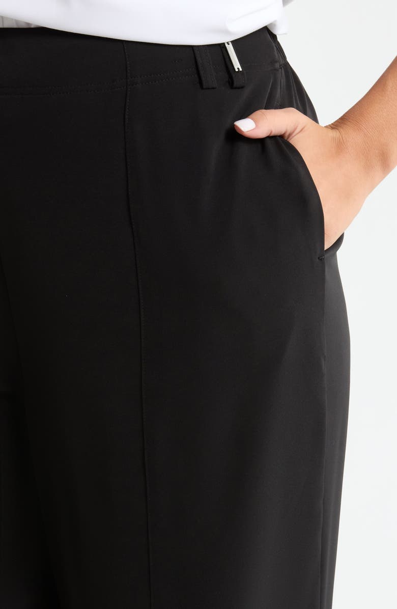 Lysse Ellison Pull-On Wide Leg Pants, Alternate, color, Black