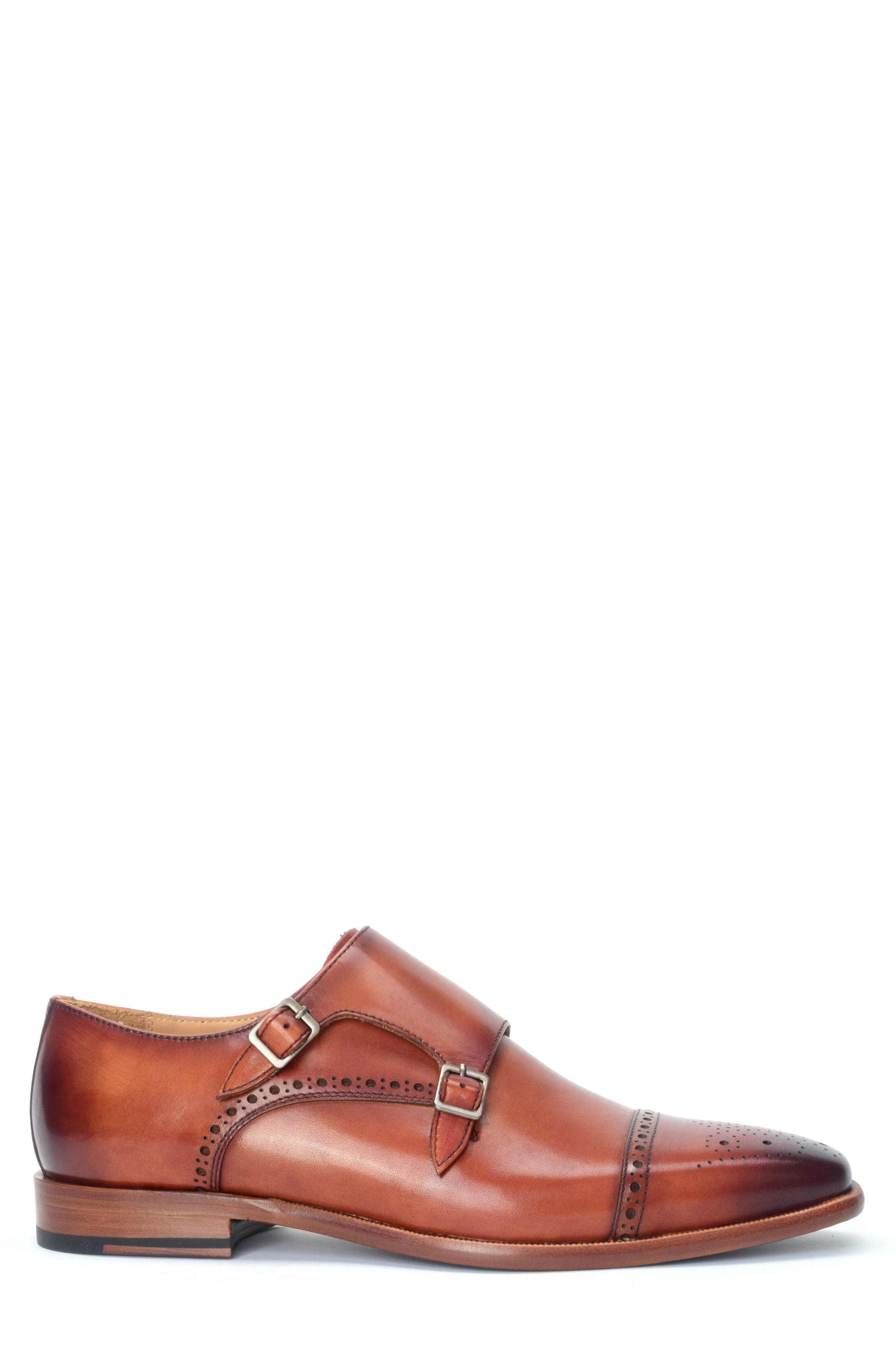 Warfield & Grand Hemlock Monk Strap Loafer, Alternate, color, Tan