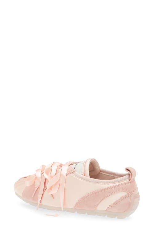 Simone Rocha Lace-up Ballet Shoes In Pink