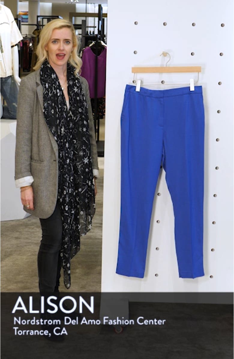 Haya Flat Front Trousers, sales video thumbnail