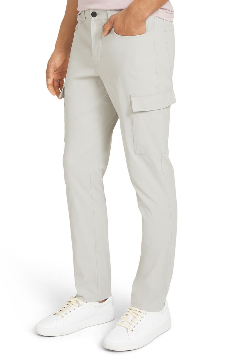 DKNY SPORTSWEAR Essential Tech Cargo Pants, Alternate, color, Rocksalt