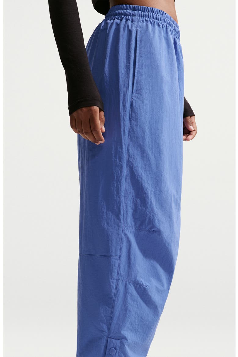 Sportswear Relaxed High Waist Woven Pants, Alternate, color, LIGHT MEDIUM BLUE/ SAIL