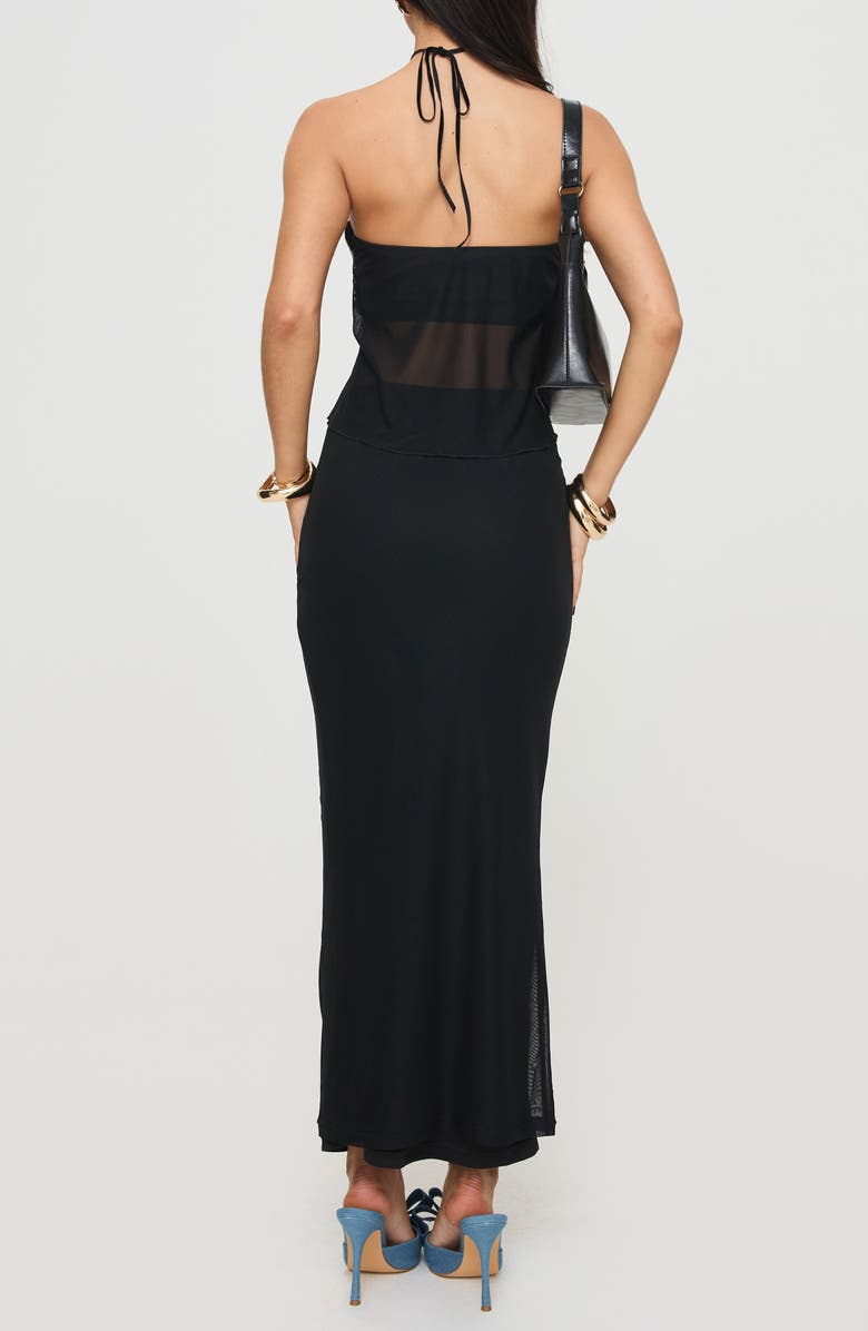 Princess Polly Saracho Strapless Top & Maxi Skirt Set, Alternate, color, 