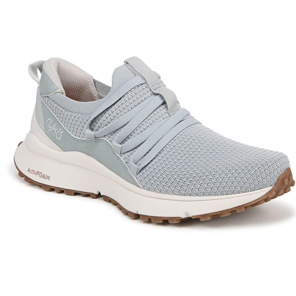 Ryka Women's Jumpstart-lace Slip On Sneakers In Pearl Blue