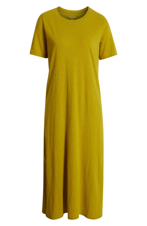 Eileen Fisher Creneck Organic Cotton Maxi T-shirt Dress