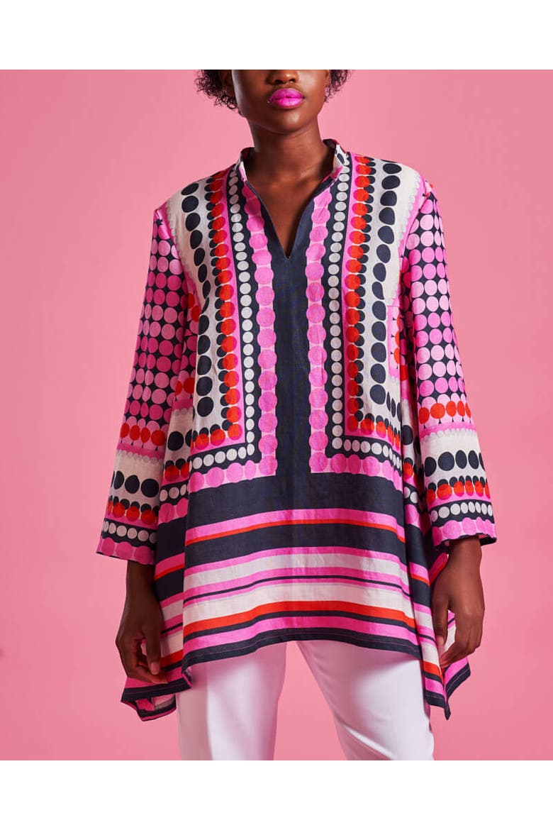 Casual Printed Tunic, Alternate, color, Multicolour