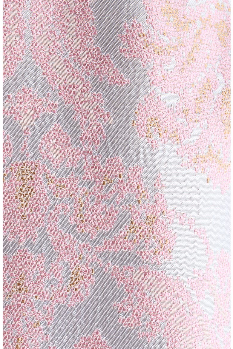 Blanchets Floral Jacquard Single Breasted Blazer, Alternate, color, LIGHT BLUE