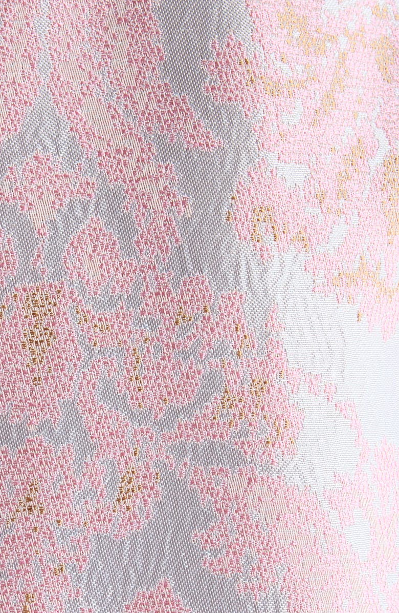 Dries Van Noten Blanchets Floral Jacquard Single Breasted Blazer, Alternate, color, 