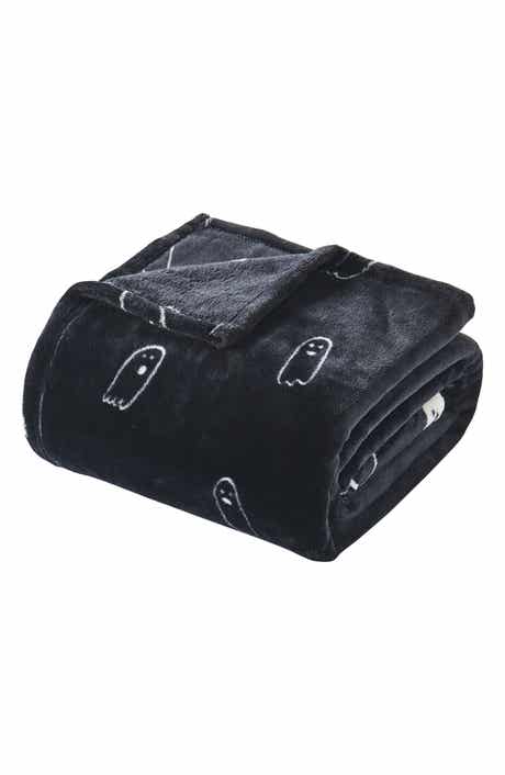 Boo Plush Throw Blanket