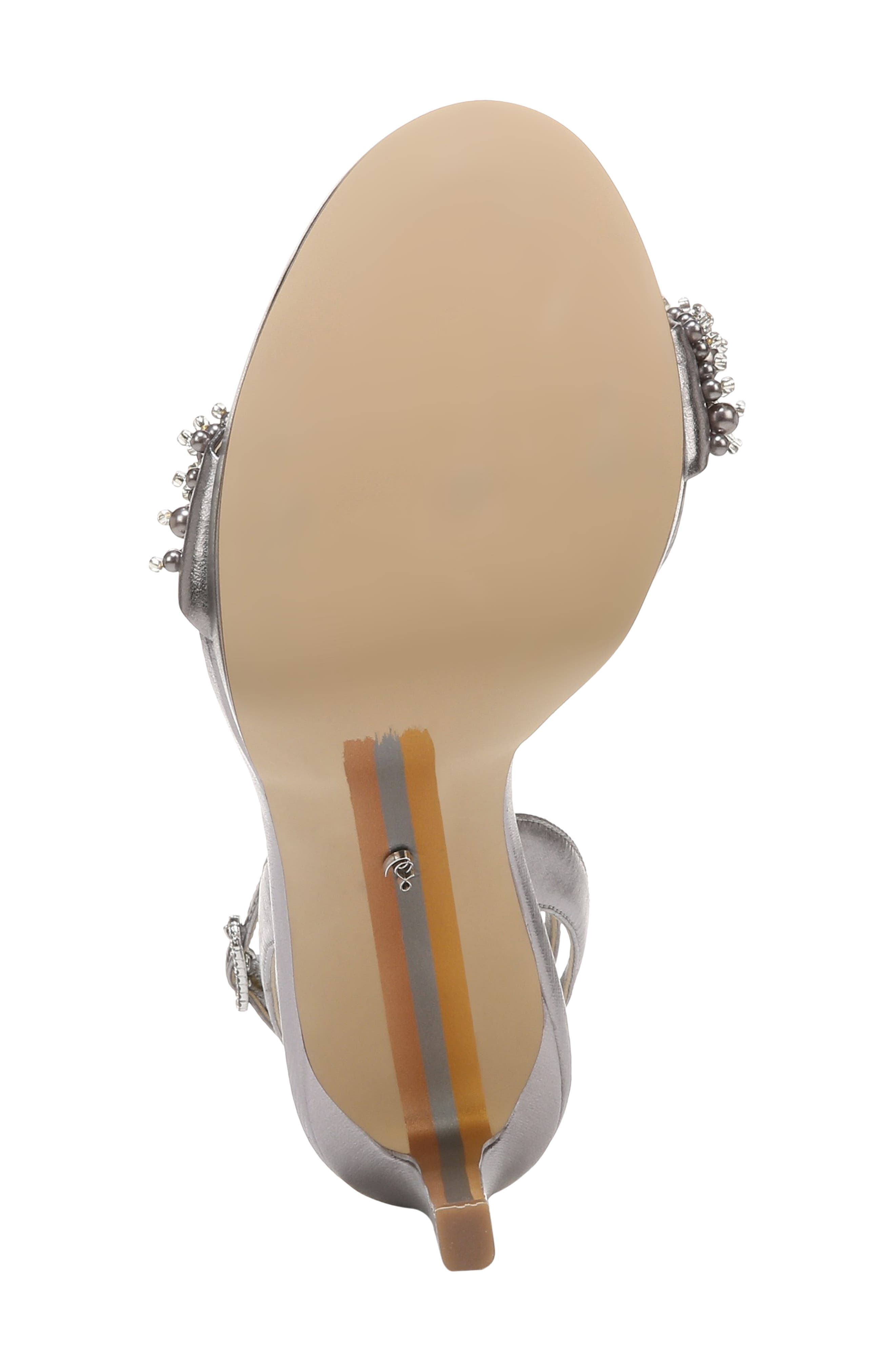 Sam Edelman Jade Rhinestone Ankle Strap Sandal, Alternate, color, 