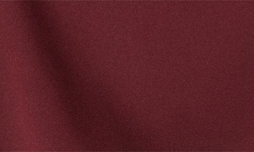 Elie Tahari The Ember Stretch Silk Top In Burgundy