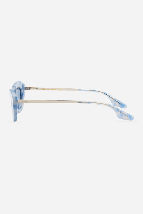 Indy Head In The Clouds Polarized Sunglasses In Blue