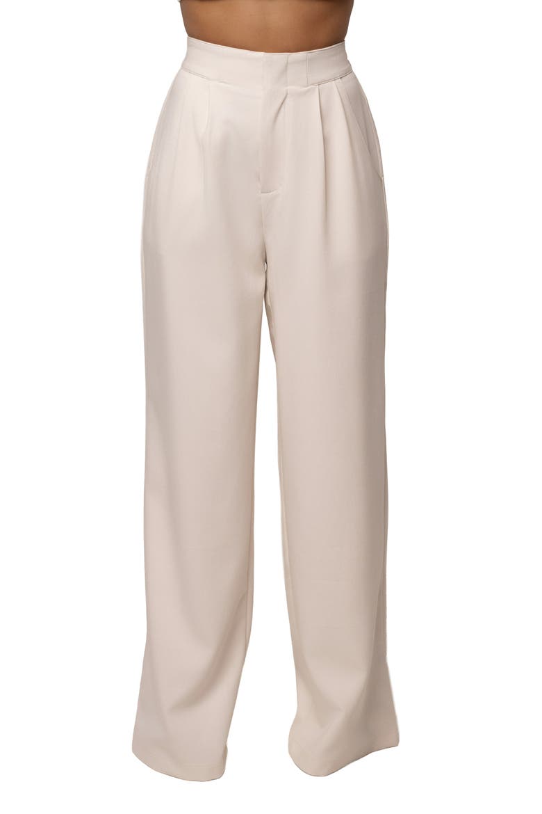 Always Ready Tailored Trouser, Main, color, Ivory