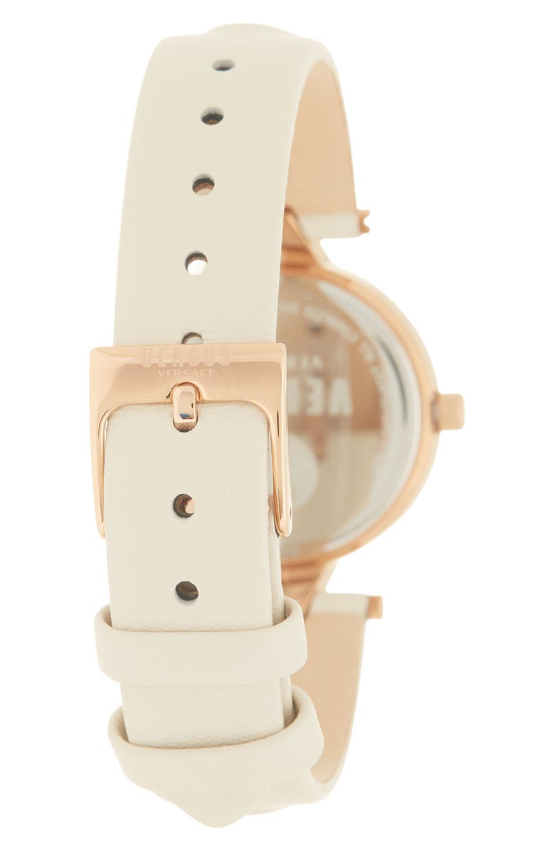 VERSUS Versace Women's Leather Strap Watch, 30mm, Alternate, color, 