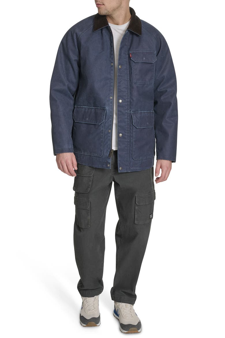 Barn Jacket, Alternate, color, NAVY