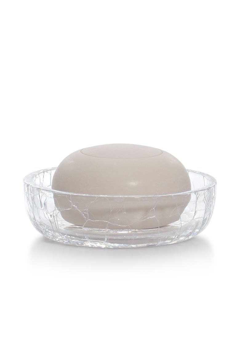 Crystina Soap Dish, Main, color, CLEAR