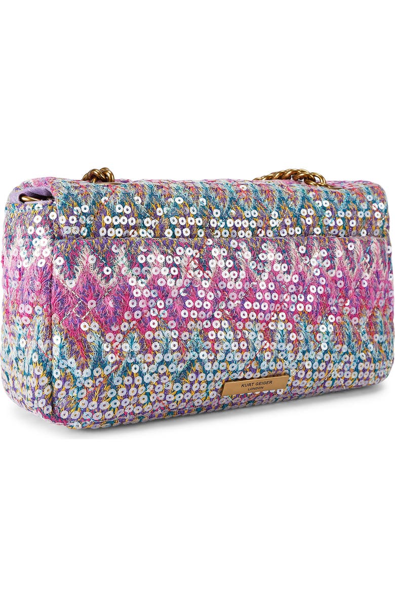 Kurt Geiger London Pimlico Convertible Crossbody Bag, Alternate, color, Pink Multi