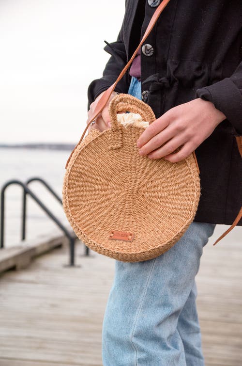 Other’s Trade For Hope Other's Trade For Hope Others Sisal Bag Round Natural
