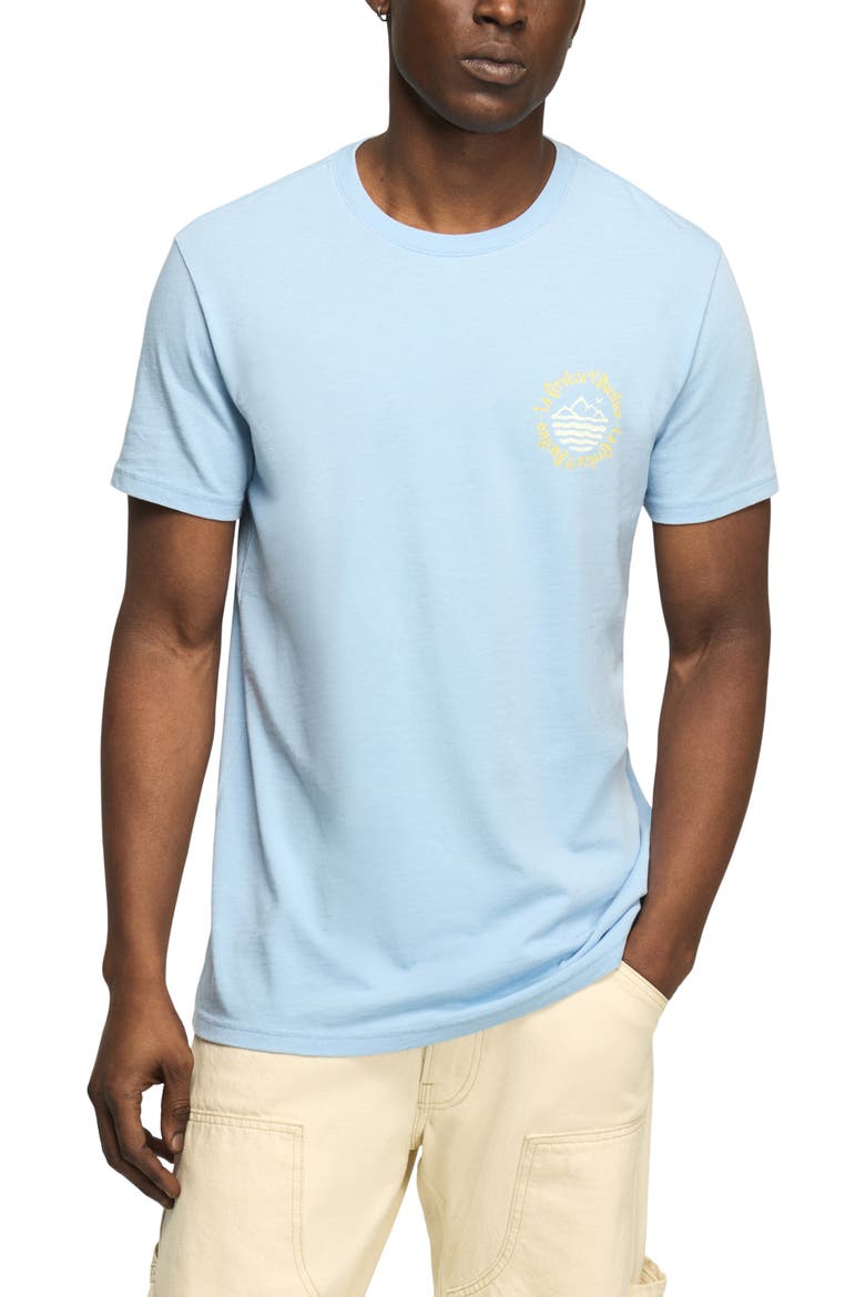 Pacifico Graphic T-Shirt, Main, color, PLACID BLUE
