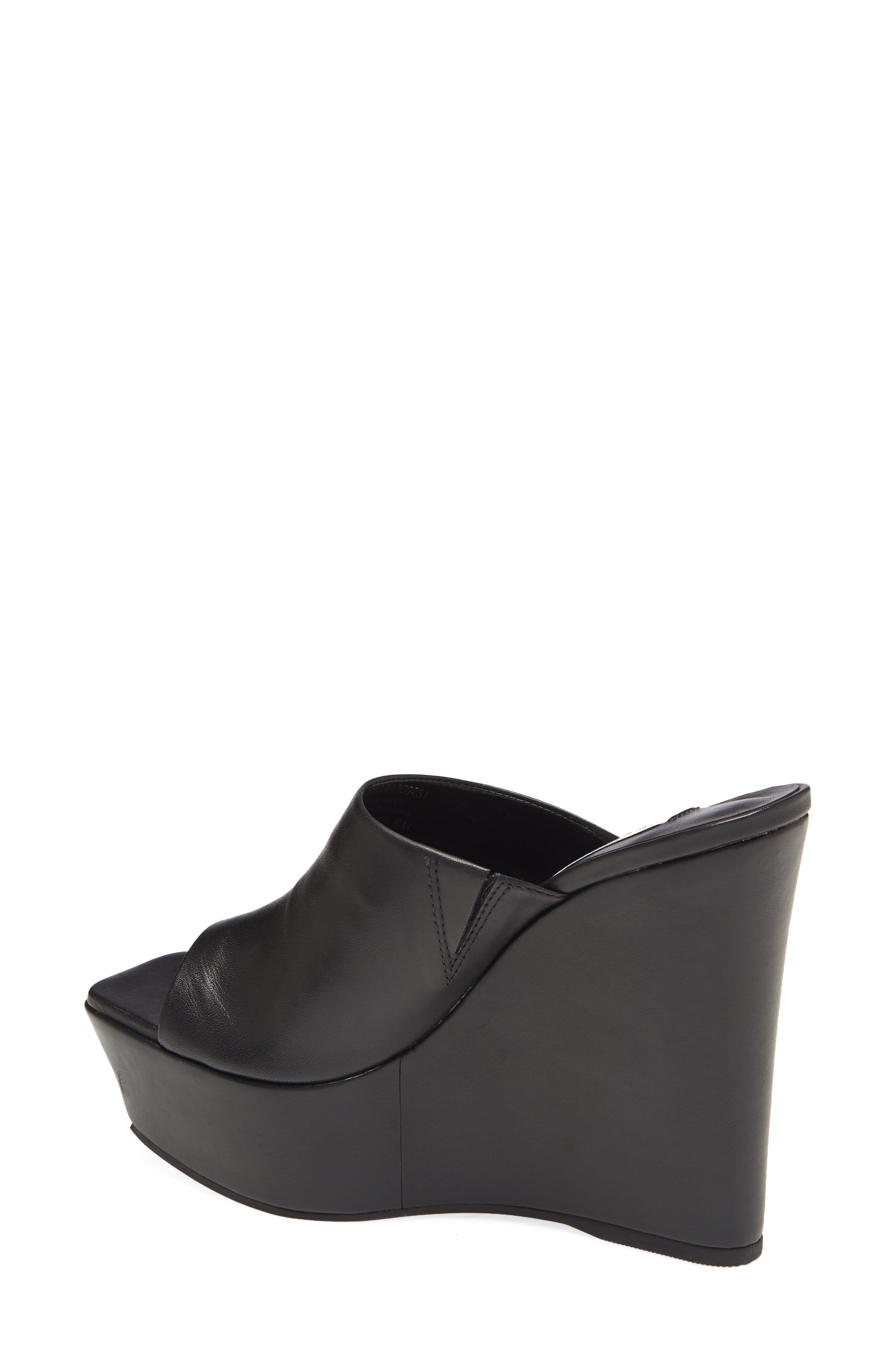 Steve Madden Barona Wedge Platform Slide Sandal, Alternate, color, 