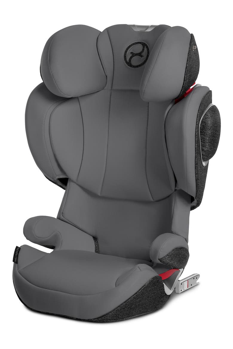 Solution Z-Fix Car Seat, Main, color, MANHATTAN GREY