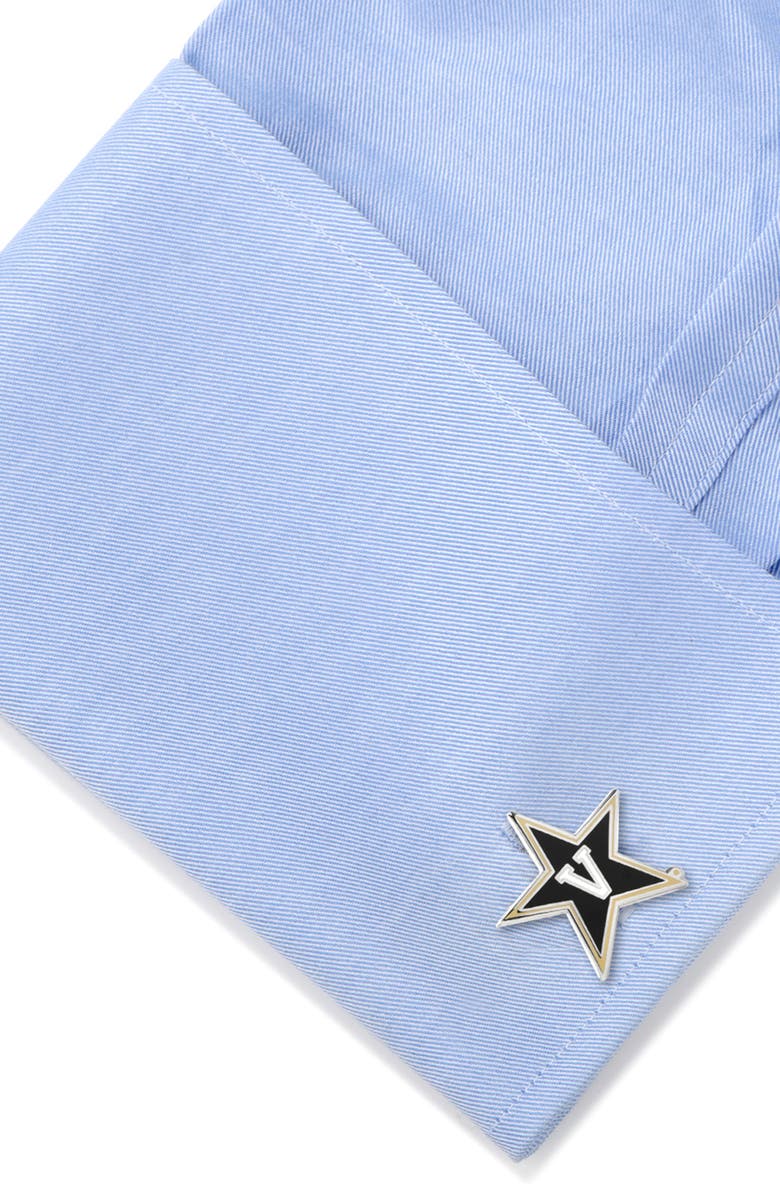 Cufflinks, Inc. NCAA Vanderbilt Commodores Cuff Links, Alternate, color, Black