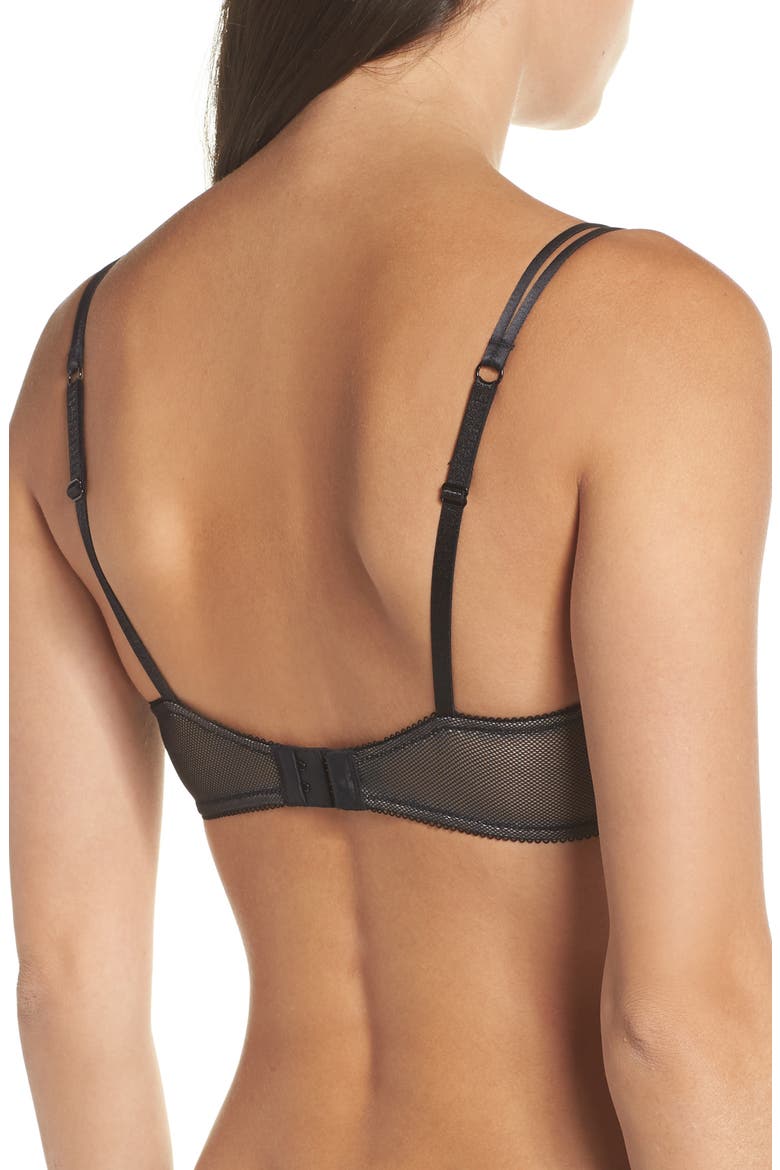 Ciao Bella Underwire Balconette Bra, Alternate, color, NIGHT