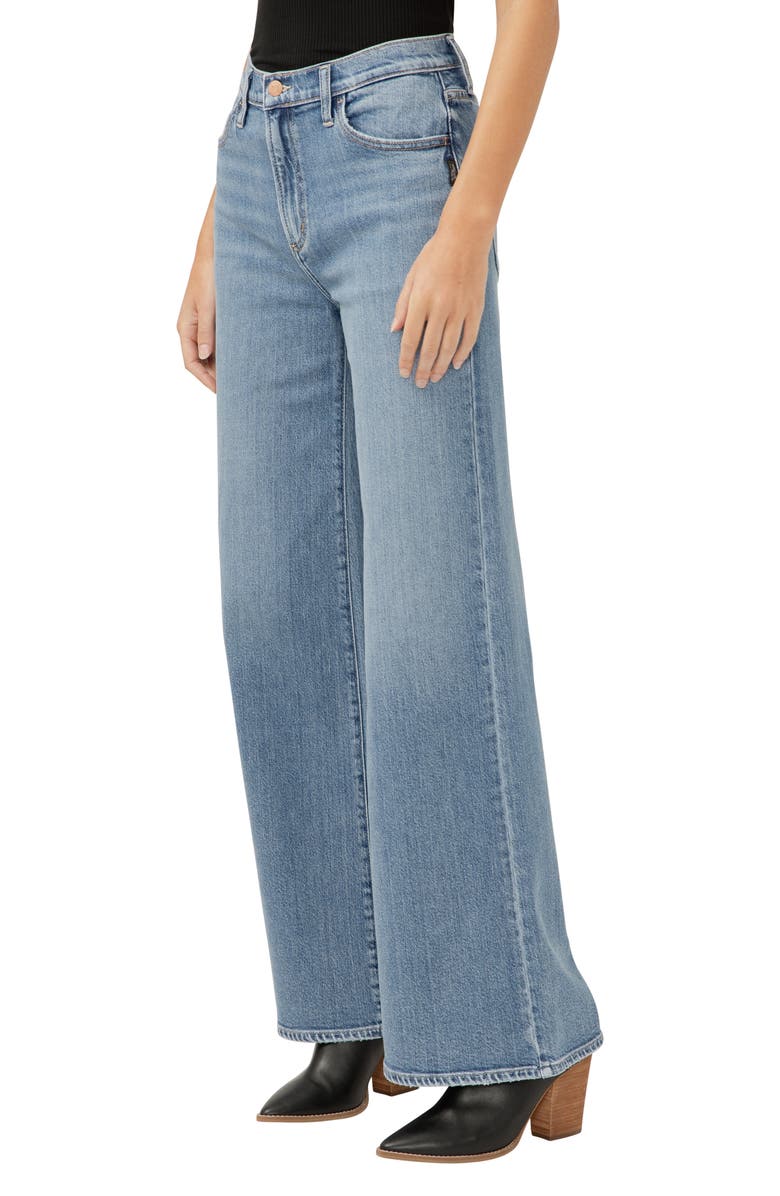 Silver Jeans Co. Highly Desirable High Waist Wide Leg Jeans, Alternate, color, Indigo