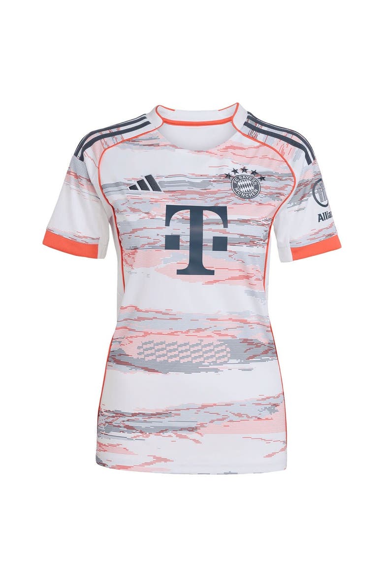 Women's adidas White Bayern Munich 2025/26 Away Replica Jersey, Alternate, color, White