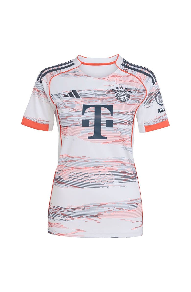 adidas Women's adidas White Bayern Munich 2025/26 Away Replica Jersey, Alternate, color, White
