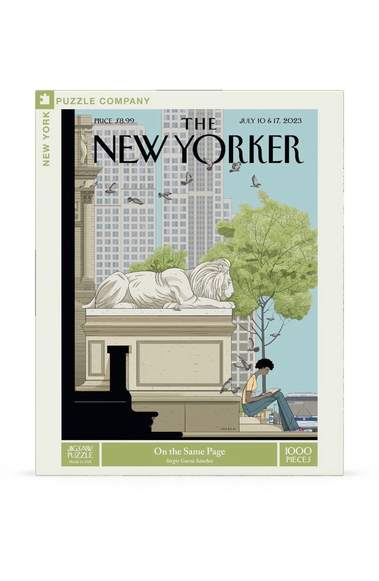 NEW YORK PUZZLE COMPANY On the Same Page 1000 Piece Puzzle, Main, color, NO COLOR