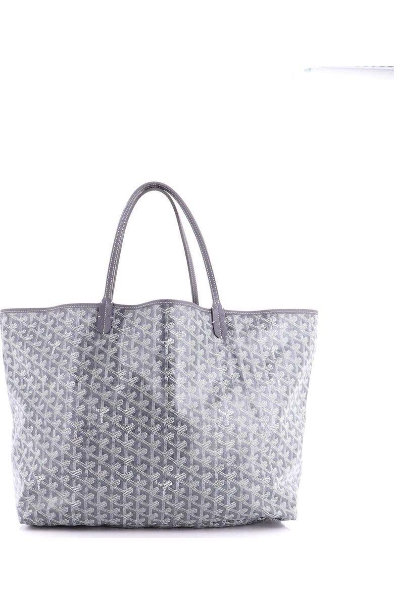 Pre-Owned Goyard Saint Louis Tote Coated Canvas GM, Alternate, color, Gray