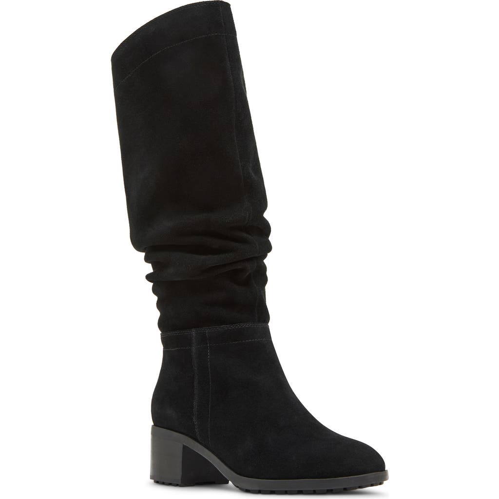 Blondo Tatiana Waterproof Knee High Boot In Black Suede