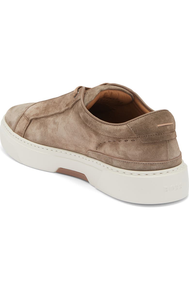 BOSS Gary Tenn Sneaker, Alternate, color, Dark Beige