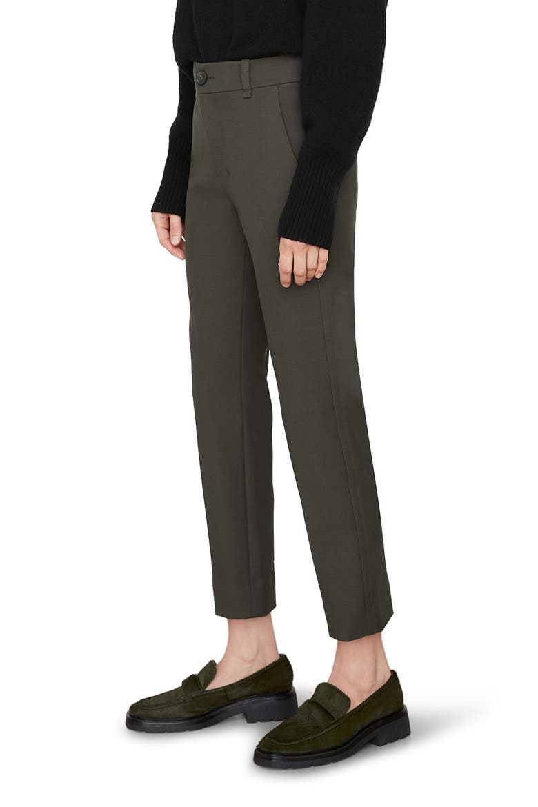Cigarette Trousers, Alternate, color, DK PINE