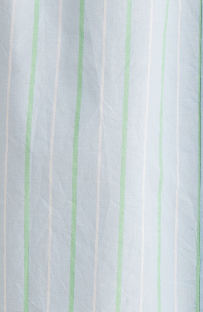 Lunya Airy Cotton Nightgown, Alternate, color, Azure Stripe