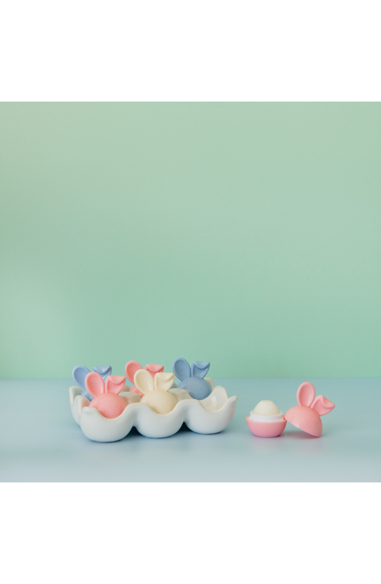 Daydream Society Bunnies In The Garden Bunny Lip Balm, Alternate, color, White