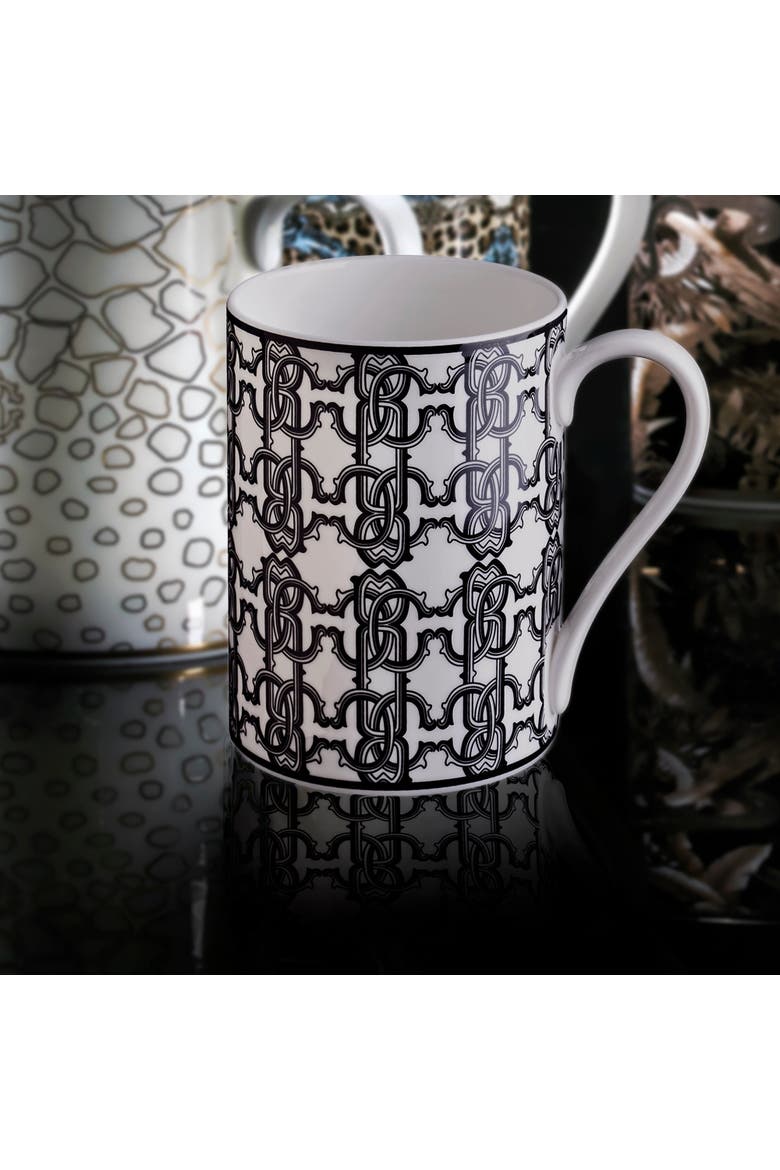 Mug With Luxury Box, Alternate, color, Black Monogram